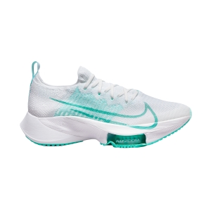 Women's Neutral Running Shoes Nike Air Zoom Tempo Next%  White/Whashed Teal/Aurora Green CI9924103