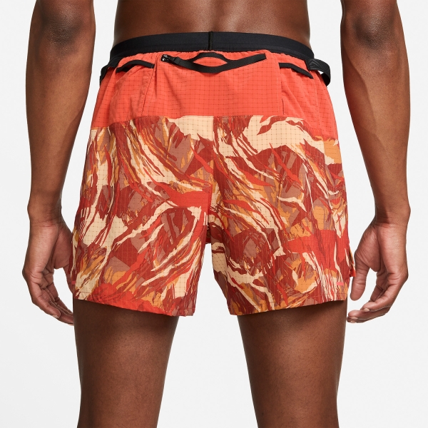 Nike Dri-FIT 5in Flex Stride Shorts - Rugged Orange/Mantra Orange/Habanero Red