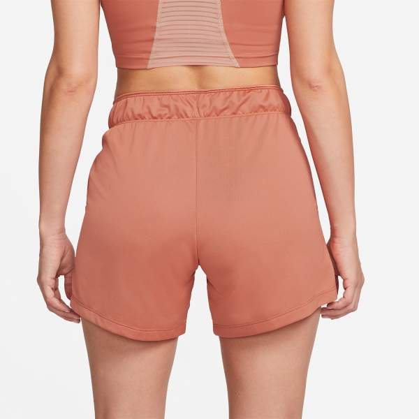 Nike Dri-FIT Attack 5in Pantaloncini - Madder Root/Enigma Stone/White