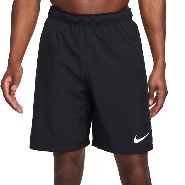 Pantalones Cortos Training Hombre Nike DriFIT Flex 9in Shorts  Black/White DM6617010