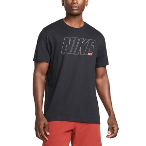 Camisetas Training Hombre Nike DriFIT Graphic Camiseta  Black DM6255010