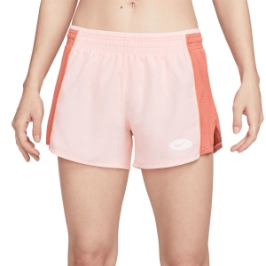 Pantalones cortos Running Mujer Nike DriFIT Icon Clash 10k 3.5in Shorts  Atmosphere/Madder Root/Rush Orange/White DM7743610