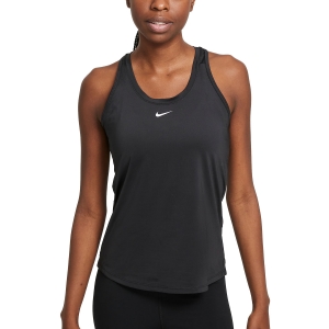 Top Fitness y Training Mujer Nike DriFIT One Top  Black/White DD0623010