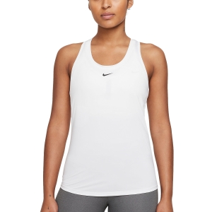 Top Fitness y Training Mujer Nike DriFIT One Top  White/Black DD0623100