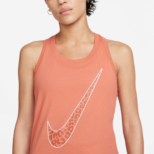 Nike Dri-FIT One Logo Top - Madder Root