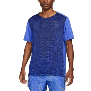 Men's Running T-Shirt Nike DriFIT Run Division Rise 365 TShirt  Medium Blue/Reflective Silver DM4769432