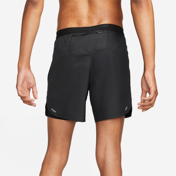 Nike Dri-FIT Stride 2 in 1 7in Shorts - Black/Reflective Silver