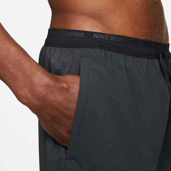 Nike Dri-FIT Stride 5in Pantaloncini - Black/Reflective Silver