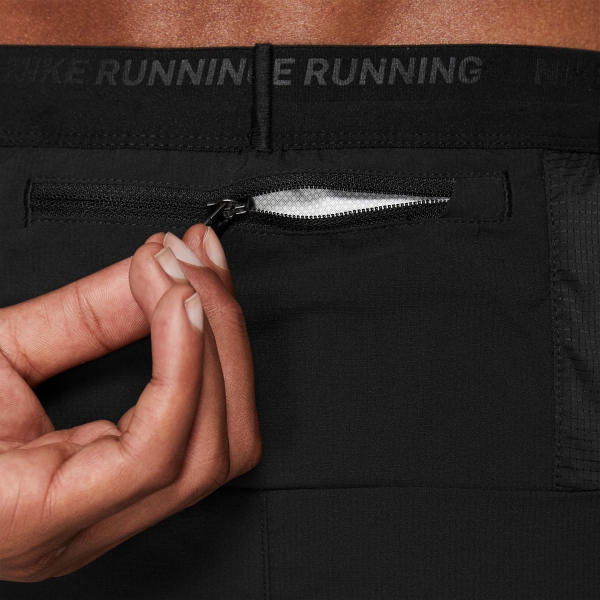 Nike Dri-FIT Stride 7in Pantaloncini - Black/Reflective Silver