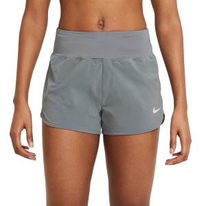 Pantalones cortos Running Mujer Nike Eclipse 3in Shorts  Smoke Grey/Reflective Silver CZ9580084