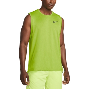 Top Training Hombre Nike Pro DriFIT Logo Top  Chlorophyll/Atomic Green/Heather/Black CZ1184377