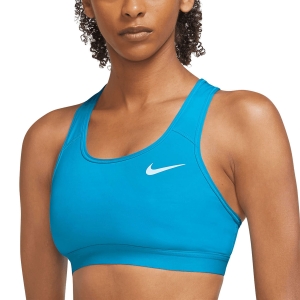 Women's Sports Bra Nike Swoosh Sports Bra  Laser Blue/White BV3900447