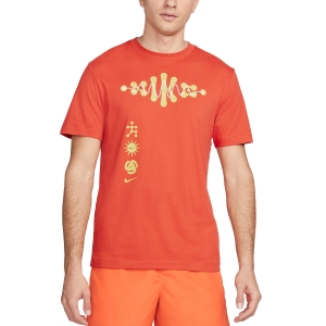 Men's Running T-Shirt Nike Wild Run TShirt  Mantra Orange DM5435861