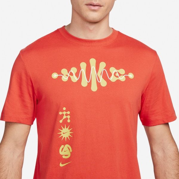 Nike Wild Run Camiseta - Mantra Orange