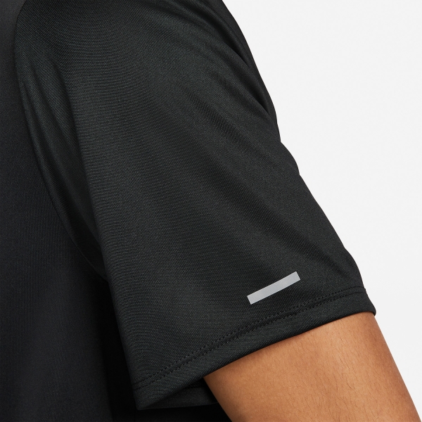Nike Wild Miler Swoosh T-Shirt - Black
