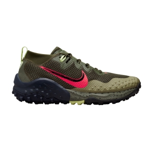 Men's Trail Running Shoes Nike Wildhorse 7  Cargo Khaki/Siren Red/Matte Olive CZ1856302
