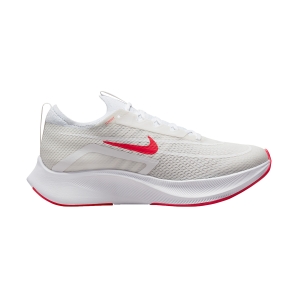 Men's Performance Running Shoes Nike Zoom Fly 4  Platinum Tint/Siren Red/White CT2392006