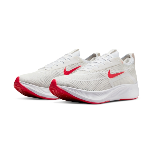 Nike Zoom Fly 4 - Platinum Tint/Siren Red/White