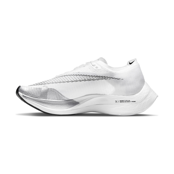 Nike ZoomX Vaporfly Next% 2 - White/Black/Metallic Silver