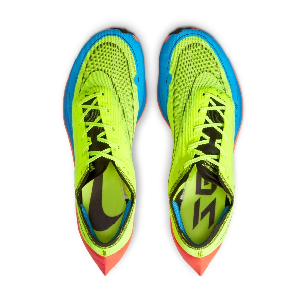 Nike ZoomX Vaporfly Next% 2 - Volt/Black/Bright Crimson/Light Photo Blue