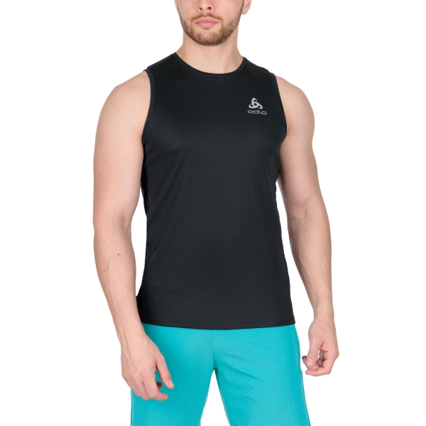 Canotta Running Uomo Odlo Essential Light Canotta  Black 31342215000