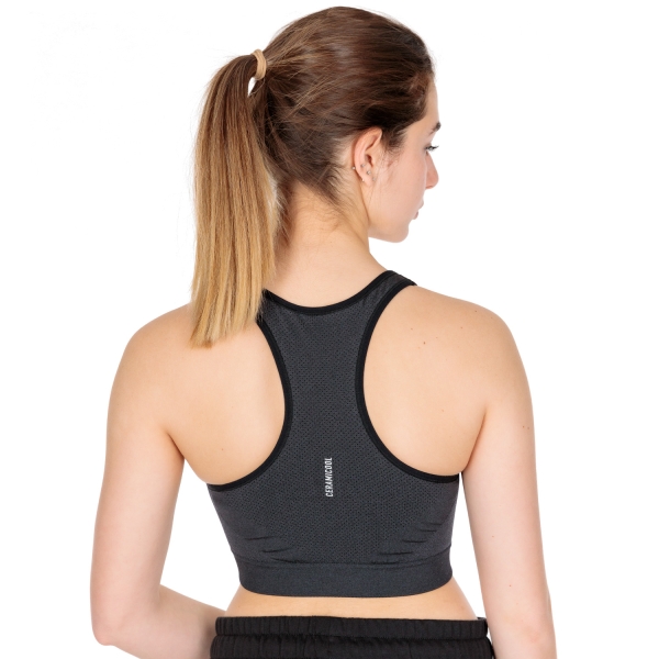 Odlo Medium Ceramicool Sports Bra - Black/Melange