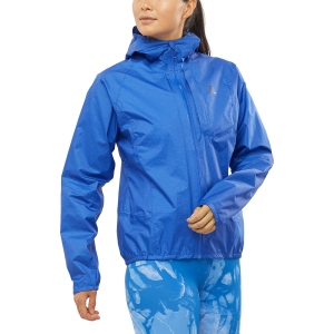 Women's Running Jacket Salomon Bonatti WP Jacket  Nautical Blue LC1794400
