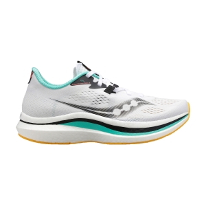 Women's Performance Running Shoes Saucony Endorphin Pro 2  White/Black Vizi 1068784