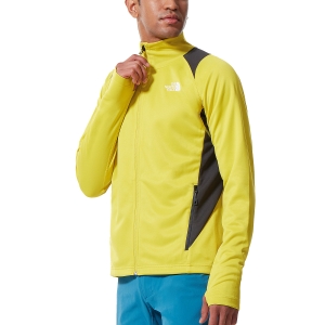 Men's Outdoor Jacket and Shirt The North Face Ao Midlayer Jacket  Acid Yellow/Asphalt Grey NF0A5IMFW8B