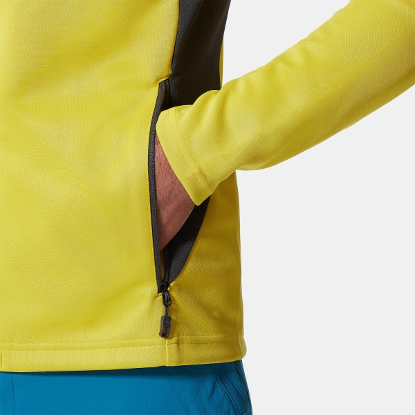 The North Face AO Felpa - Acid Yellow/Asphalt Grey