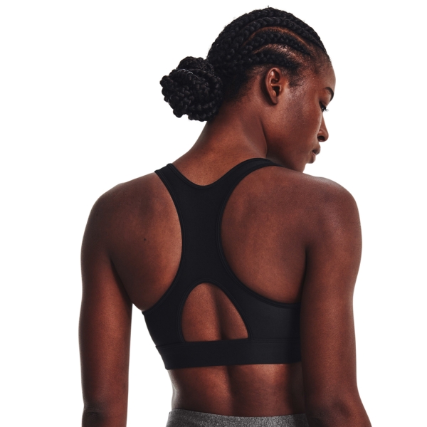 Under Armour Authentics Sports Bra - Black/White