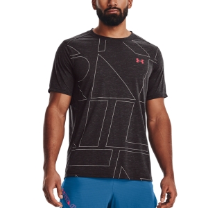 Men's Running T-Shirt Under Armour Trail Breeze 2.0 TShirt  Jet Gray/Stone/Beta 13697530010