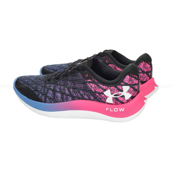 Under Armour Flow Velociti Wind 2 - Black/Electro Pink/White