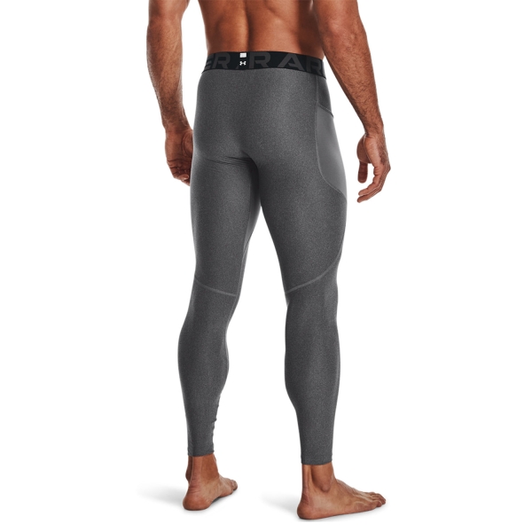 Under Armour HeatGear Tights - Carbon Heather/Black