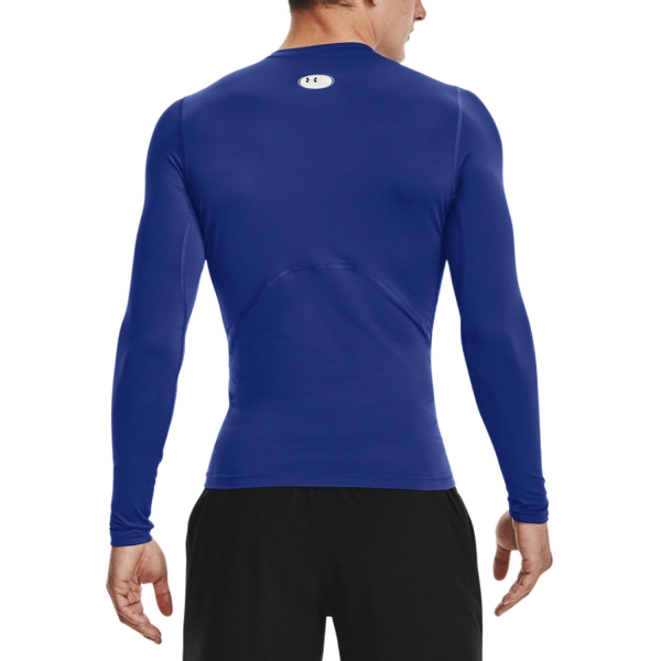 Under Armour HeatGear Compression Camisa - Royal/White