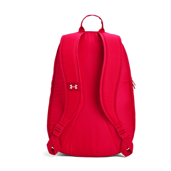 Under Armour Hustle Sport Backpack - Red/Metallic Silver