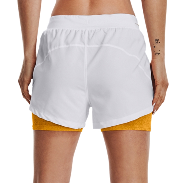 Under Armour Iso Chill 2 in 1 3in Shorts - White/Rise/Reflective