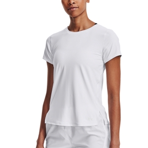 Women's Running T-Shirts Under Armour IsoChill 200 Laser TShirt  White/Reflective 13697640100
