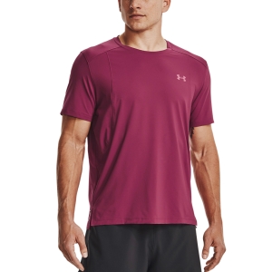 Men's Running T-Shirt Under Armour IsoChill Laser TShirt  Black Rose/Reflective 13703380664