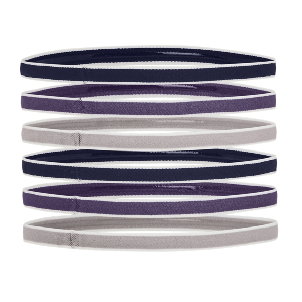 Under Armour Mini Headbands - Midnight Navy/Twilight Purple/Gray Wolf