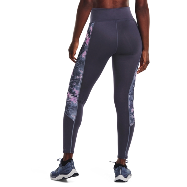 Under Armour Novelty Tights - Tempered Steel/Jellyfish/Aurora Purple