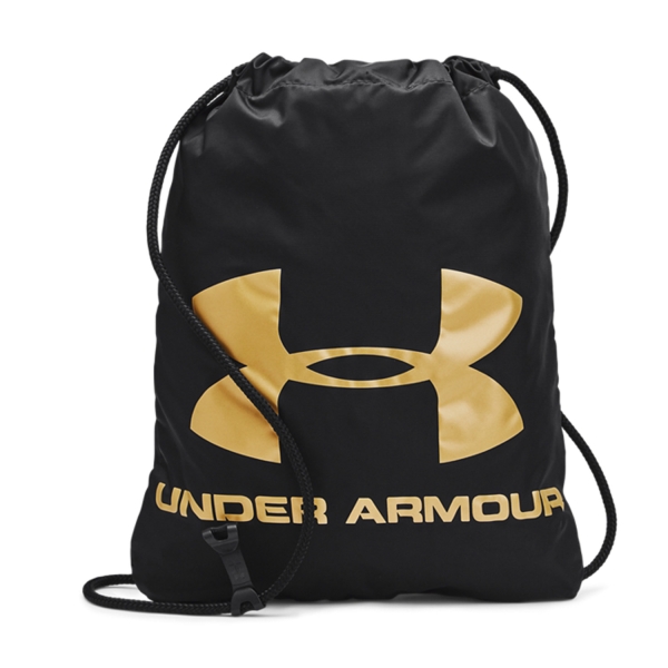 Backpack Under Armour OzSee Sackpack  Black/Metallic Gold 12405390010