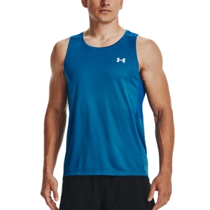 Top Running Hombre Under Armour Speed Stride 2.0 Top  Cruise Blue/Reflective 13697420899