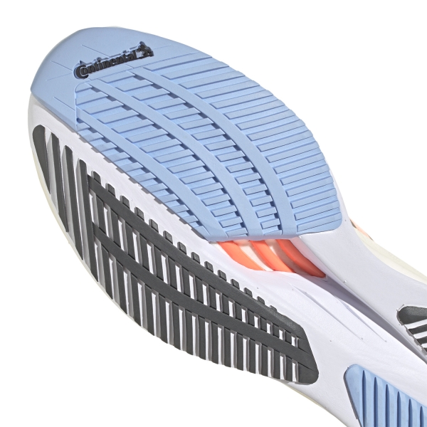 adidas adizero Boston 11 - Grey Six/Coral Fusion/Blue Dawn