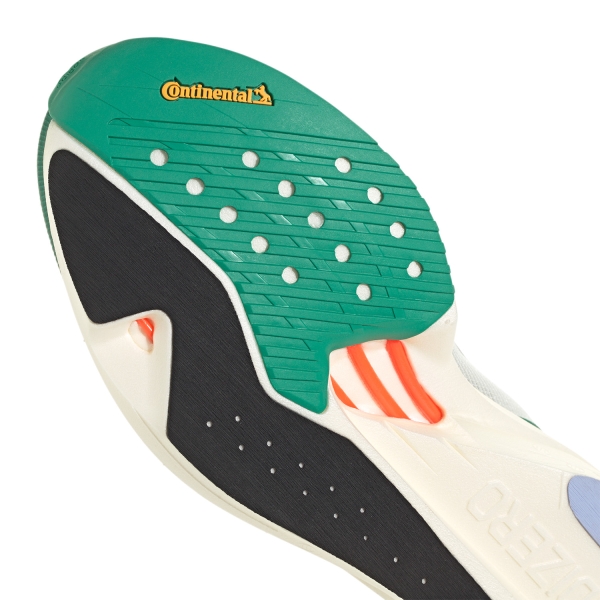 adidas adizero Takumi Sen 9 - White Tint/Coral Black/Court Green