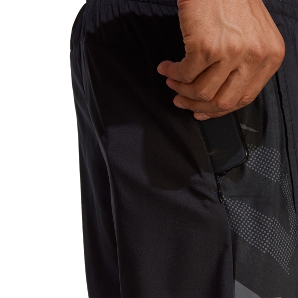 adidas Classic Logo 5in Shorts - Black/Grey Six