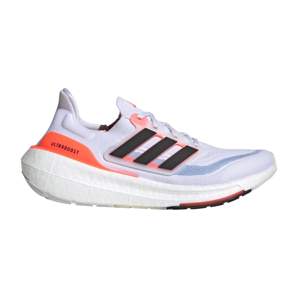 Men's Neutral Running Shoes adidas Ultraboost Light  Core White/Core Black/Solar Red HQ6351