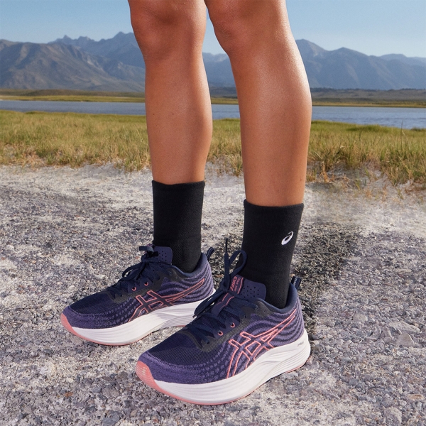 Asics Evoride Speed - Midnight/Papaya