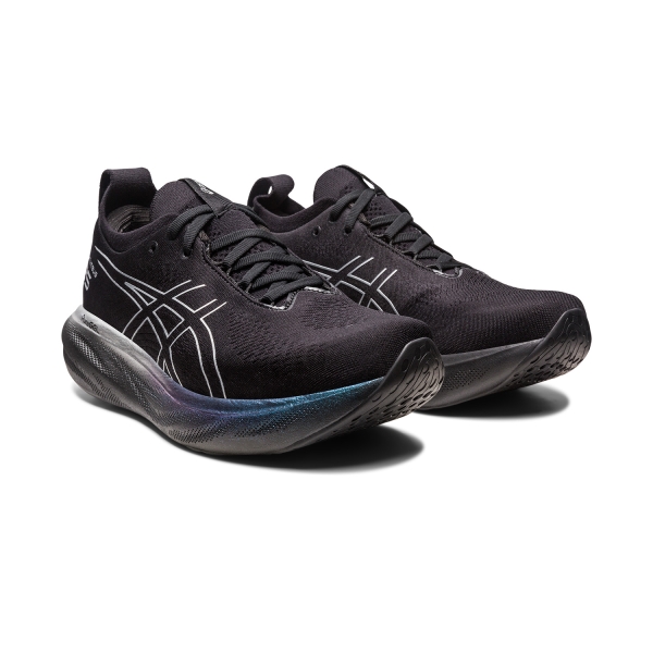 Asics Gel Nimbus 25 Platinum - Black/Pure Silver