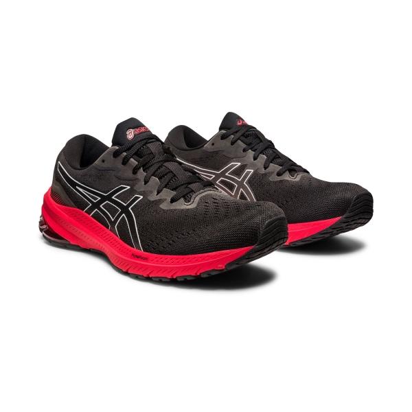 Asics GT 1000 11 - Black/Electric Red